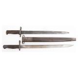 WWI US SPRINGFIELD M1905 & REMINGTON 1917 BAYONETS