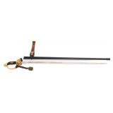 LATE IMPERIAL GERMAN M1889 PRUSSIAN OFFICER SWORD