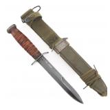WWII US ARMY M3 FIGHTING KNIFE by CASE