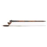 WWII GERMAN LUFTWAFFE OFFICER SWORD WITH SCABBARD