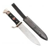 WWII GERMAN HITLER YOUTH MOTTO KNIFE by EMIL VOOS