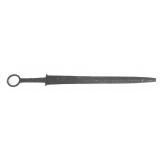 19th C. RING POMMEL SWORD