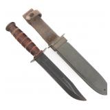 WWII US NAVY MkII FIGHTING KNIFE by CAMILLUS