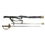 CIVIL WAR UNION CHILD DRESS SWORD & BELT