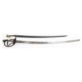 REENACTOR CIVIL WAR CSA W GLAZE & UNMARKED SWORDS