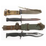 COLD WAR US M4 BAYONET & AITOR KNIFE