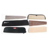 EDGED WEAPON CLOTH, NYLON & LEATHER CASES