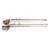 ITALIAN M1888 OFFICER SWORDS WITH SCABBARDS