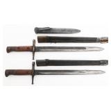 ITALIAN M1891 BAYONETS & FOLDING BAYONET SCABBARD