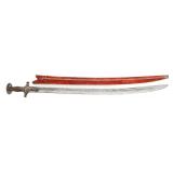 INDIAN TALWAR SWORD & SCABBARD