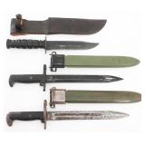 M1 BAYONET & MKII FIGHTING KNIFE