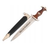 WWII GERMAN NSKK GIFTED DRESS DAGGER by RZM M7/14