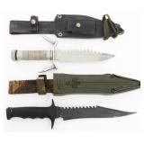 BUCK 184 CLONE & ICA CROSSBOW SCAB KNIVES