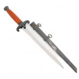 WWII GERMAN HEER M35 OFFICER DAGGER WITH SCABBARD
