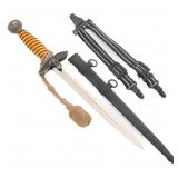 WWII GERMAN LUFTWAFFE 2nd MODEL DAGGER by A EVERTZ