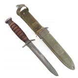 WWII US ARMY M3 FIGHTING KNIFE by AERIAL