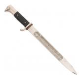 WWII GERMAN HEER K98 DEDICATION BAYONET by HORSTER