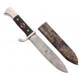 WWII GERMAN HITLER YOUTH KNIFE - MOTTO by WINGEN