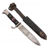 WWII GERMAN HITLER YOUTH KNIFE by RZM M7/8