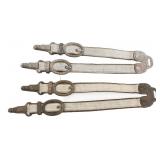 WWII GERMAN HEER DELUXE HORSESHOE DAGGER HANGERS