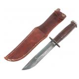 WWII - COLD WAR WESTERN 6" SHARK KNIFE