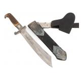 WWII GERMAN RAD SUBORDINATE HEWER DAGGER by BOKER