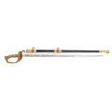 WWII USN M1852 OFFICER SWORD by OXFORD TAILORING