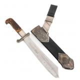WWII GERMAN RAD SUBORDINATE HEWER DAGGER