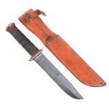 WWII USMC RED SPACER MkII FIGHTING KNIFE - ROBESON