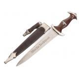 WWII GERMAN SA DRESS DAGGER by RZM M7/42