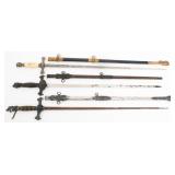19th C. KNIGHTS OF PYTHIAS & TEMPLAR NAMED SWORDS