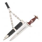 WWII GERMAN NSKK TRANSITIONAL CHAIN DAGGER by PUMA