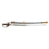 REENACTOR CIVIL WAR CONFEDERATE OFFICER SWORD