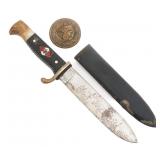 REENACTOR WWII GERMAN HITLER YOUTH KNIFE