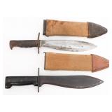WWI - VIETNAM WAR US M1917 BOLO KNIVES