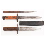 WWII ITALIAN BAYONET, GARDE DAGGER & KNIFE