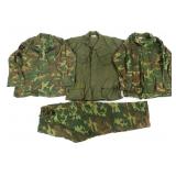 VIETNAM WAR US ARMY RANGER JUNGLE JACKETS & PANTS