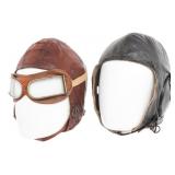 WWII LUFTWAFFE & IMPERIAL JAPANESE FLIGHT HELMETS