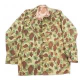 WWII USMC PARAMARINE P43 CAMOUFLAGE JUMP SHIRT