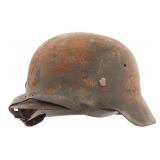 REFURBISHED WWII GERMAN M42 COMBAT HELMET