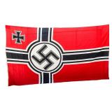 WWII GERMAN KRIEGSMARINE BATTLE FLAG
