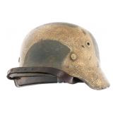 REFURBISHED WWII GERMAN HEER M40 CAMO HELMET