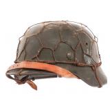 REFURBISHED WWII GERMAN HEER SD M40 HELMET