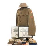 WWI US AEF 35th DIV NAMED MACHINE GUNNER GROUPING