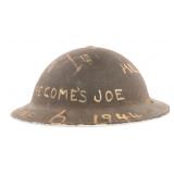 WWII UK D-DAY COMMEMORATIVE MkII COMBAT HELMET