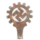 WWII GERMAN DAF FLAG TOPPER