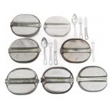 WWII US ARMED FORCES MESS KITS & FLATWARE