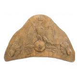 2nd EMPIRE FRENCH GRENADIER BEARSKIN HAT PLATE