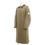 WWII GERMAN RAD HAUPTVORMANN OVERCOAT