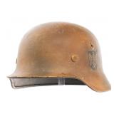 REFURBISHED WWII GERMAN HEER SD M40 HELMET